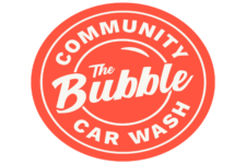 Logo for The Bubble Community Car Wash Logo for The Bubble Community Car Wash