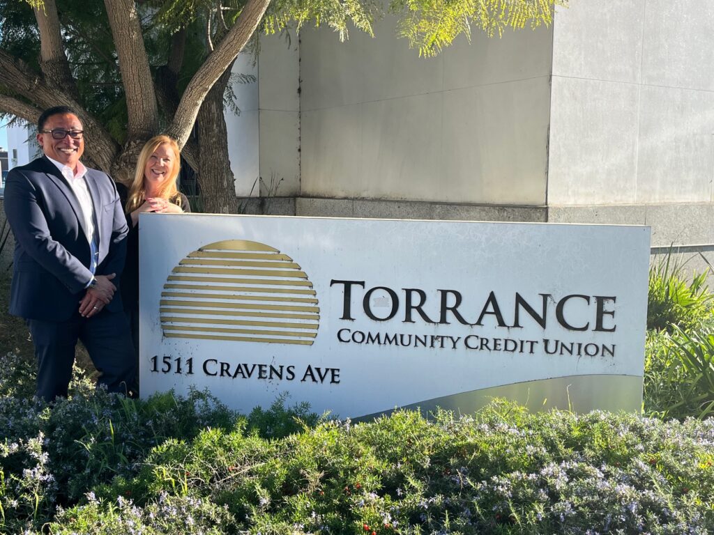 Donna Visits Torrance Community Credit Union TACC