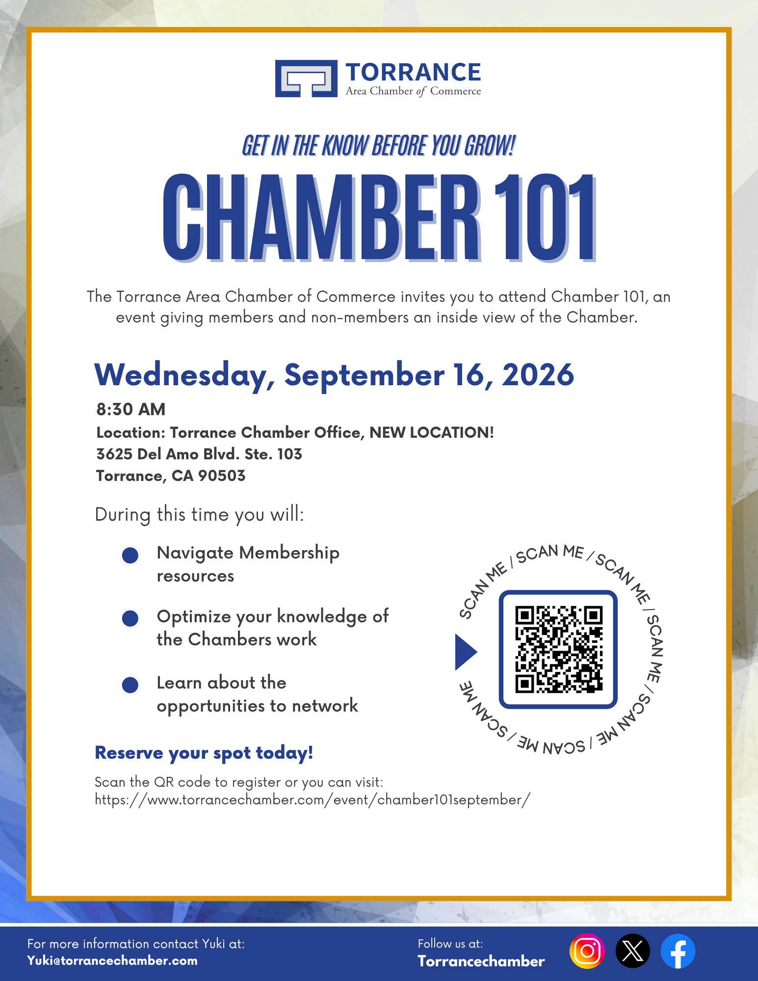 Chamber 101